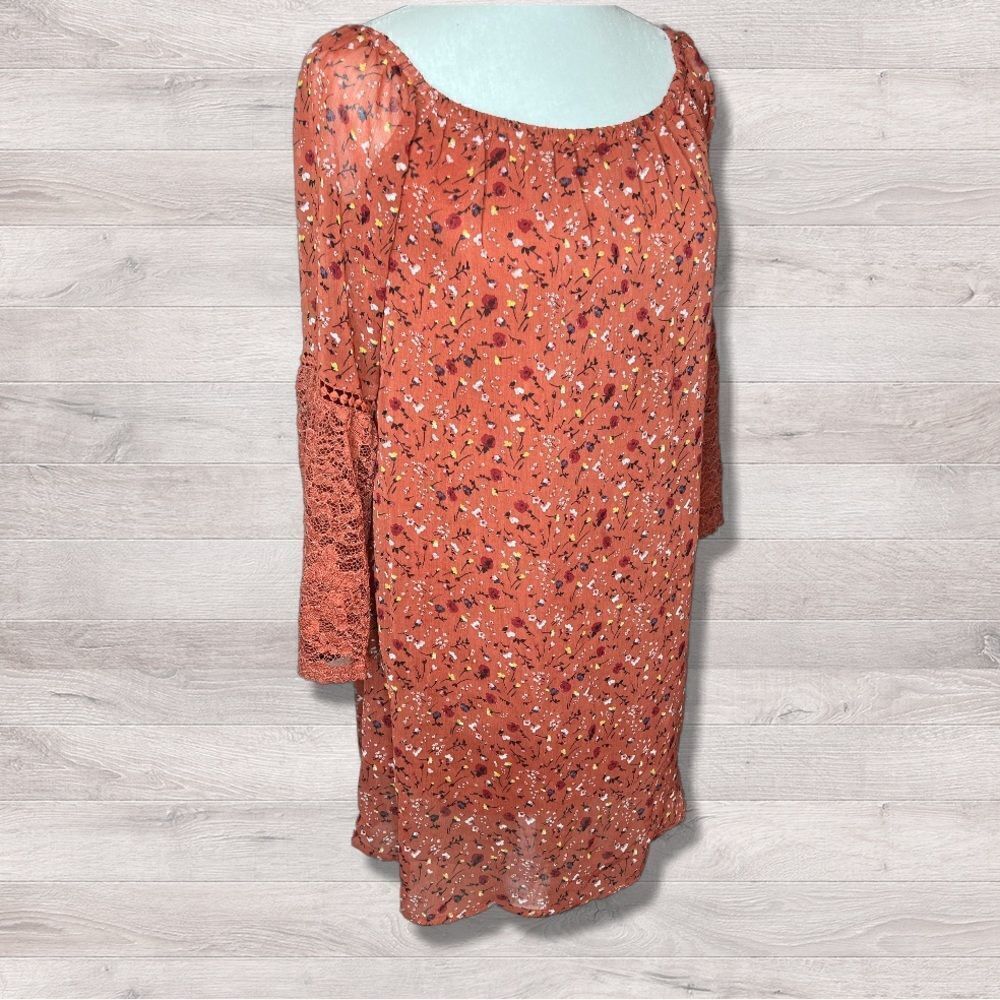 Miami off shoulder floral print dress size XS - Picture 1 of 9